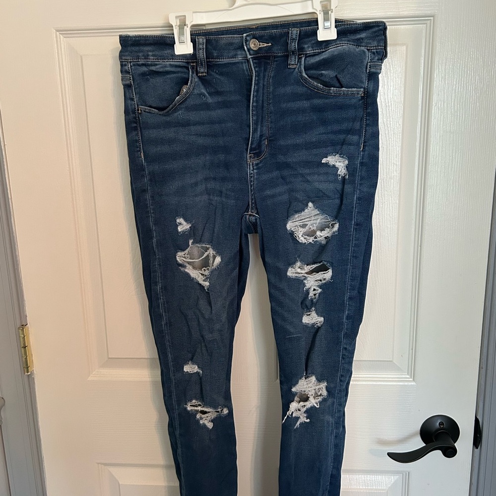 American Eagle Ripped Skinny Jeans